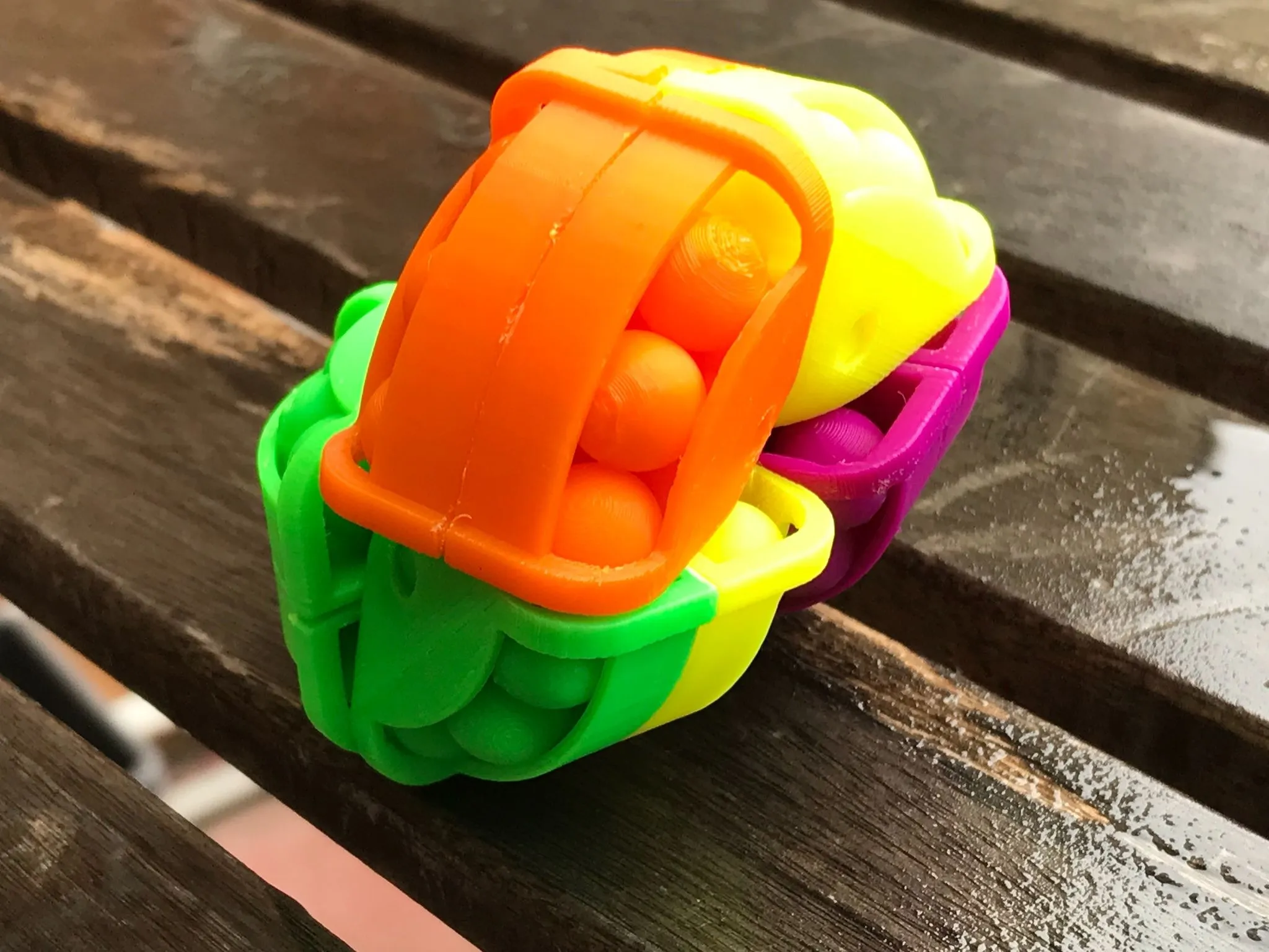 ASTROLABACUS puzzle, Citrus Four-Colour, view 3 of 4